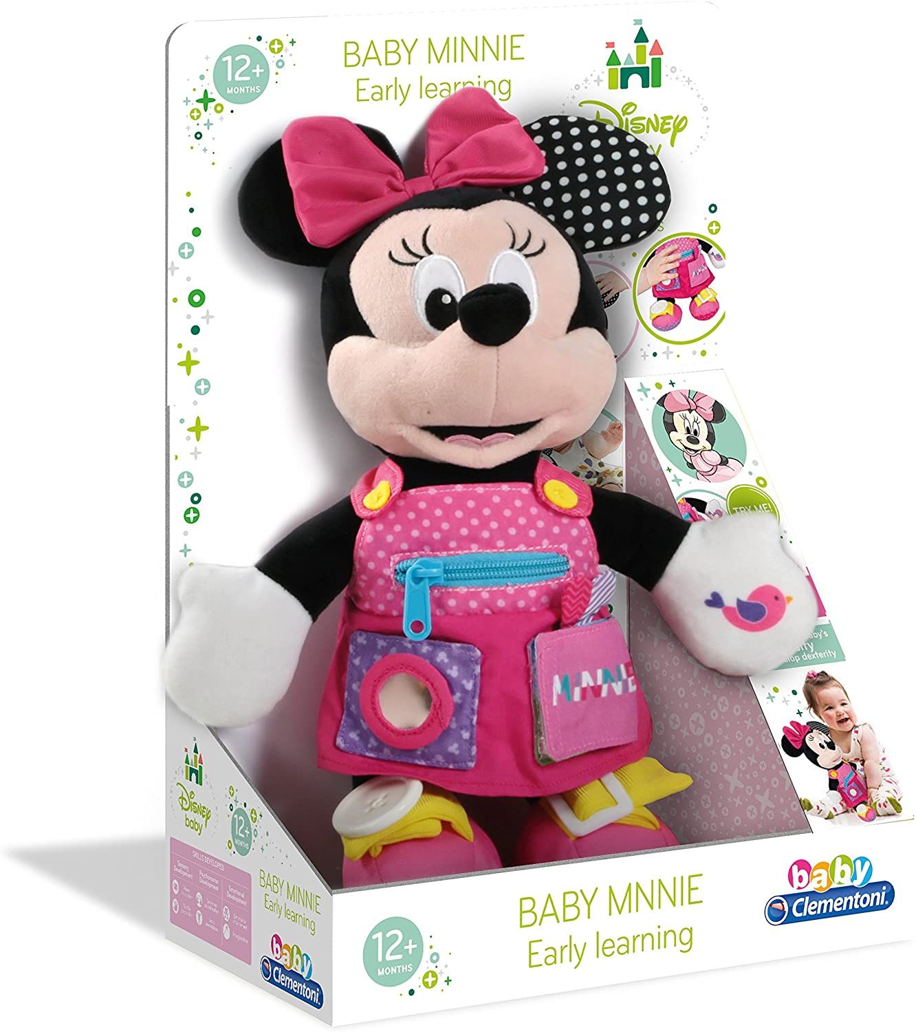 Clementoni Peluche Disney Baby Minnie 17225 - vue 7