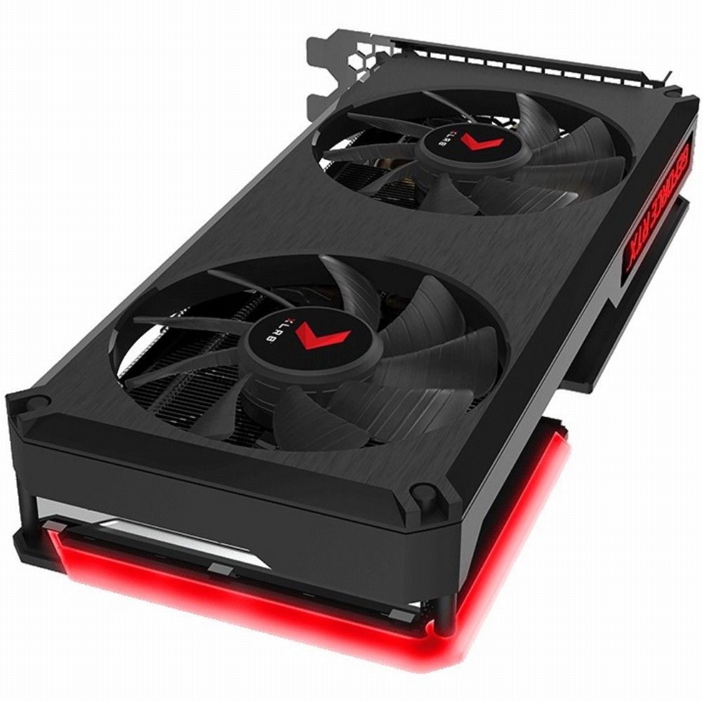 PNY GeForce RTX 3060 Ti REVEL EPIC X RGB Edition carte graphique GF RTX 3060 Ti 8 Go GDDR6 PCIe 4.0 x16 HDMI 3 x DisplayPort