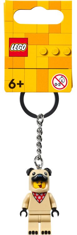 LEGO Porte clés Le garçon bouledogue français 854158