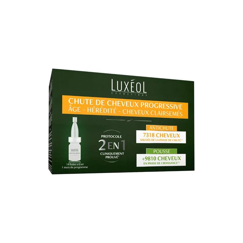 Sérum Cheveux Anti chute Progressive Luxeol Le Tube De 50ml - vue 2