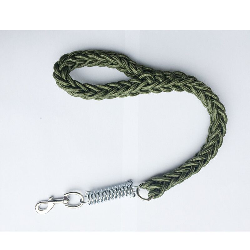 Laisse De Plomb Pour Chien De Compagnie,Marche,Jogging,Entraînement En Plein Air,Laisses Courtes,Printemps,Vpn,Ceinture De Plomb Résistante À La Pression Pour Grands Ch - Type Arm Green-70cm Length