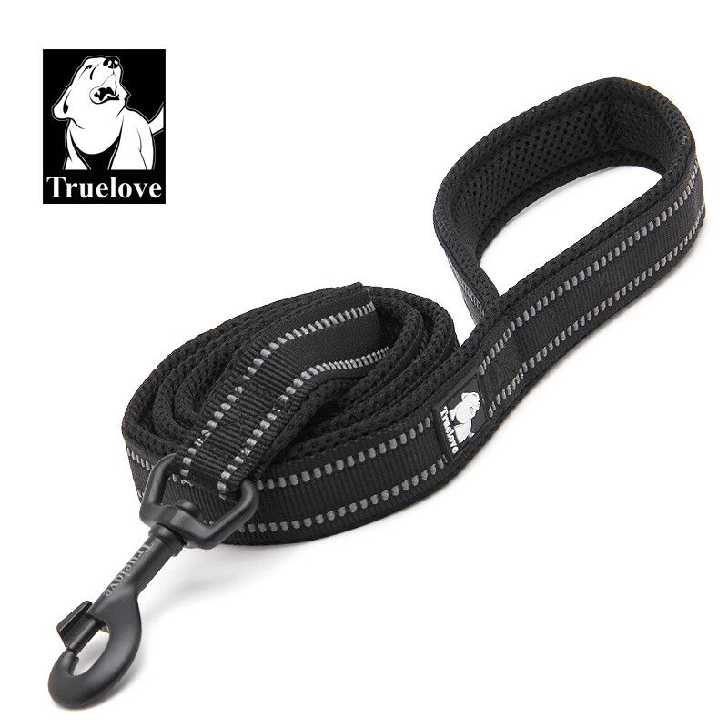 Laisse En Nylon Souple Pour Chien,Accessoire À Double Tours,Réfléchissant,Entraînement À La Marche En Toute Sécurité,Tll2112 - Type Black-S 1.5cmx200cm
