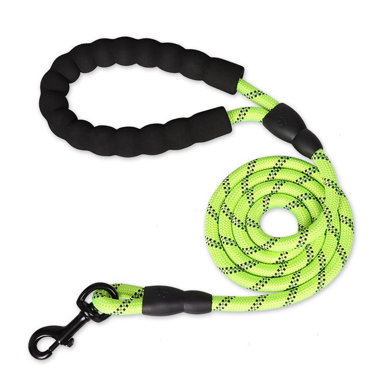Laisse De Coulée Pour Animaux De Compagnie,Laisse De Chien De Bain,Gros,Petit,Moyen,Grand Chien,Nervures De Traînée,Remorquage,Golden Retriever,150 Cm,200 Cm,300cm - Type Green-1.0cm 150cm