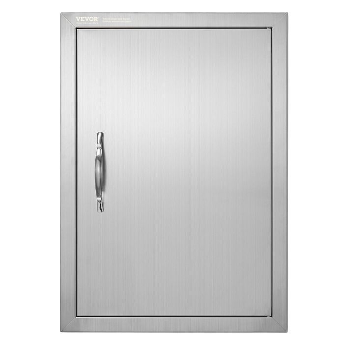 Porte d'Accès pour Barbecue-VEVOR-Simple Porte de Cuisine Extérieure 432x610x46 mm-Placard Extérieure,Jardin