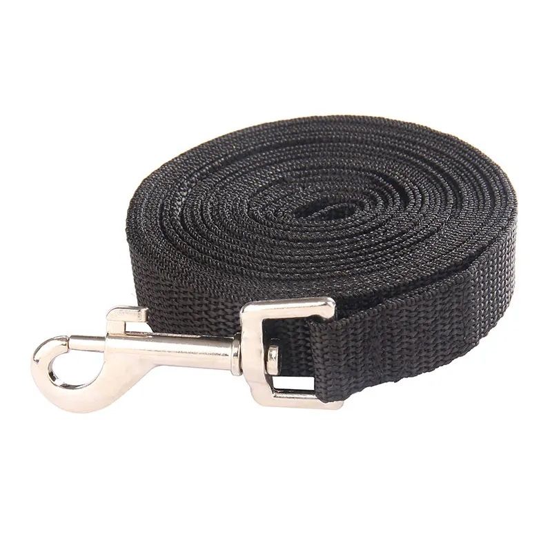 Laisse Solide En Nylon Pour Grand Chien,1.5,1.8,3,6,10,15,20,30,50m,Pour Chiot,Entraînement À La Marche - Type Black-30mx 2.0 Cm