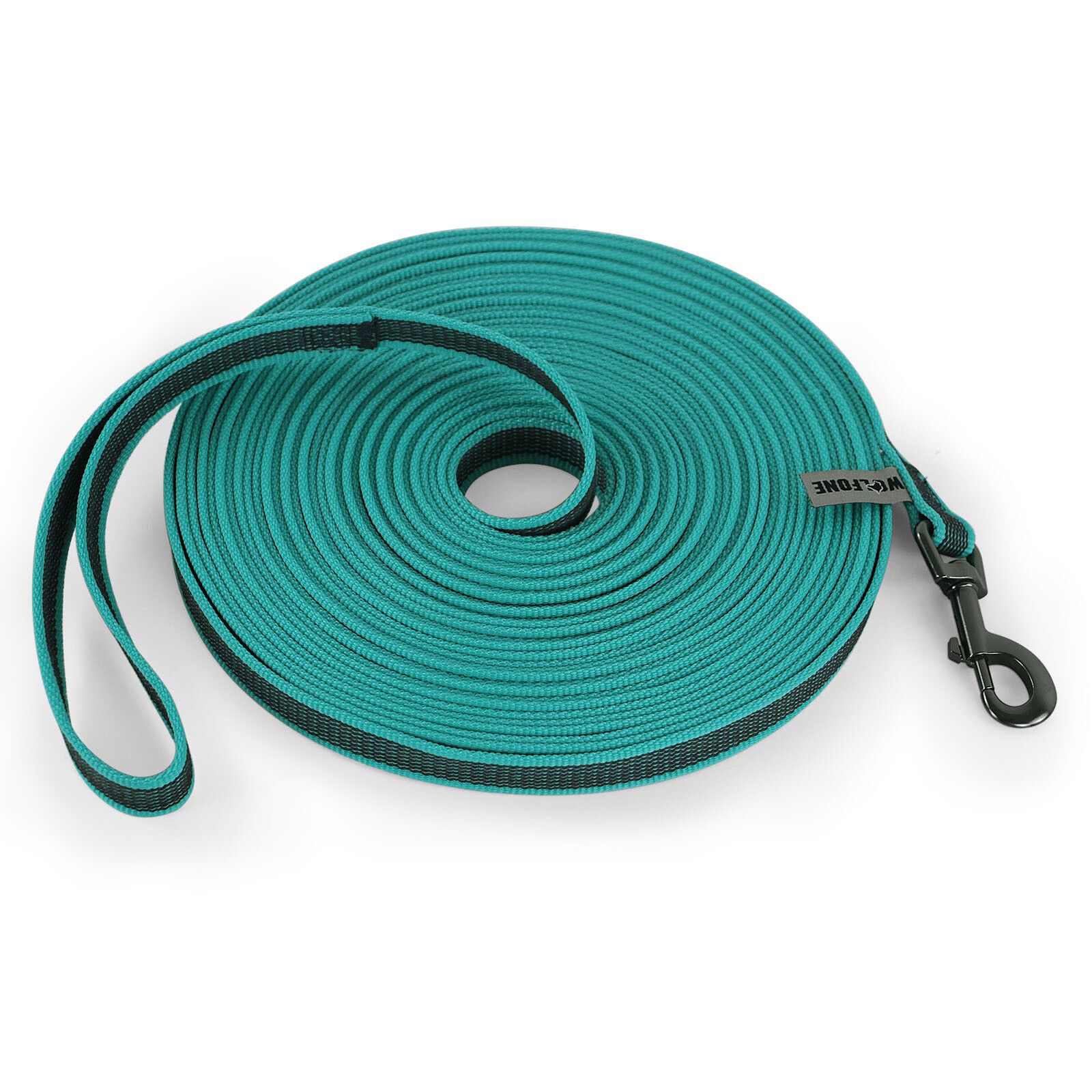Laisse En Latex Pour Chien,Petit,Moyen,Long,Entraînement Questionfacile,1.5m,5m,10m,15m - Type Ls Green-15m