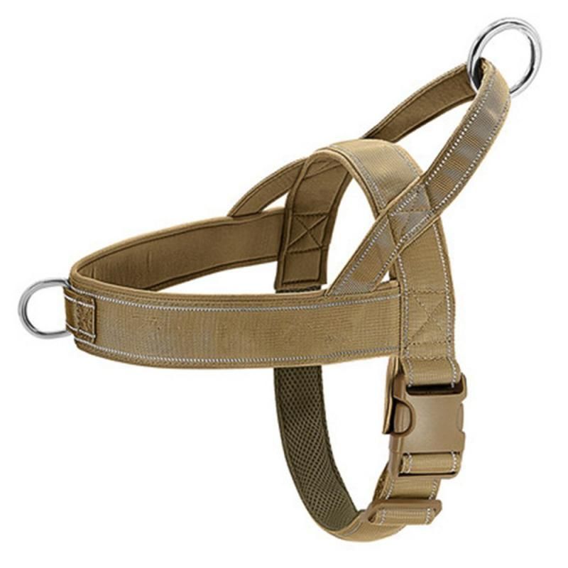 Meilleurs prix pour Sfp Pour Chien En Nylon Durable Avec Poignée,Formation Au Lancer,Sans Nervure,Animal De Compagnie,Petit,Moyen,Grand Chien,Troupeau De Contribuables Allemands - Type Khaki-Xl