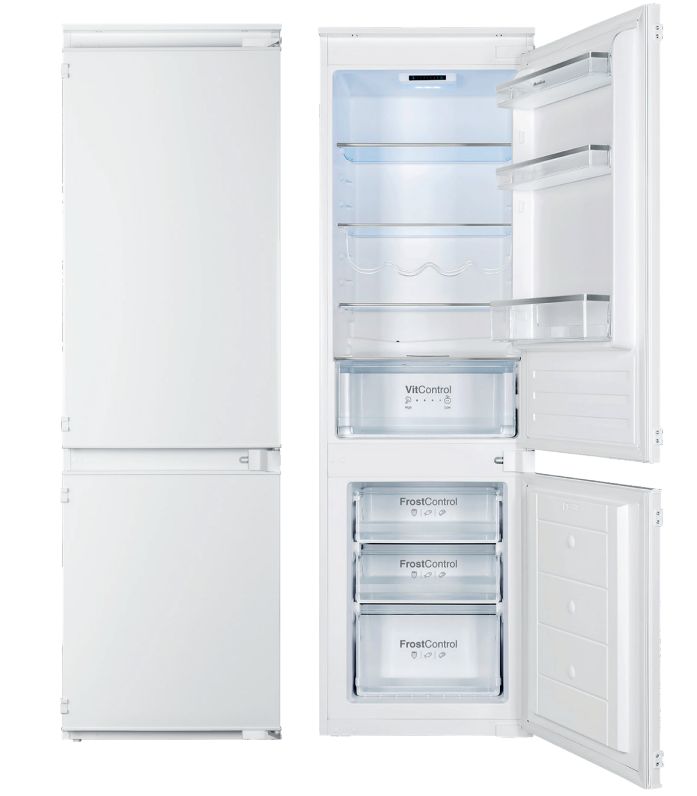 AMICA Réfrigérateur intégrable combiné 2 portes 195+ AB8272E - vue 3