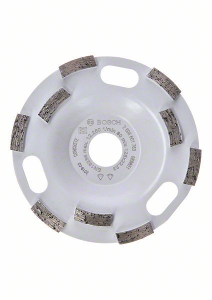 Bosch Professional Meule assiette diamantée Expert for Concrete 125 x 22 23 x 5 mm 2608601763