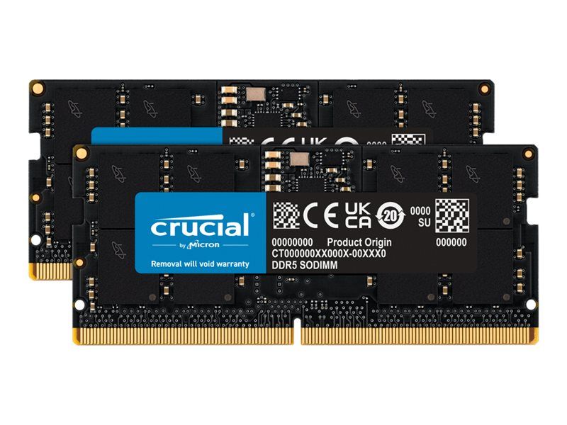 Crucial CT2K32G48C40S5 module de mémoire 2 x DDR5 4800 MHz Neuf - vue 6