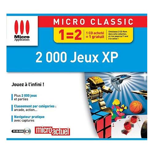 Micro Application 2000 Jeux XP Jeu PC Rakuten