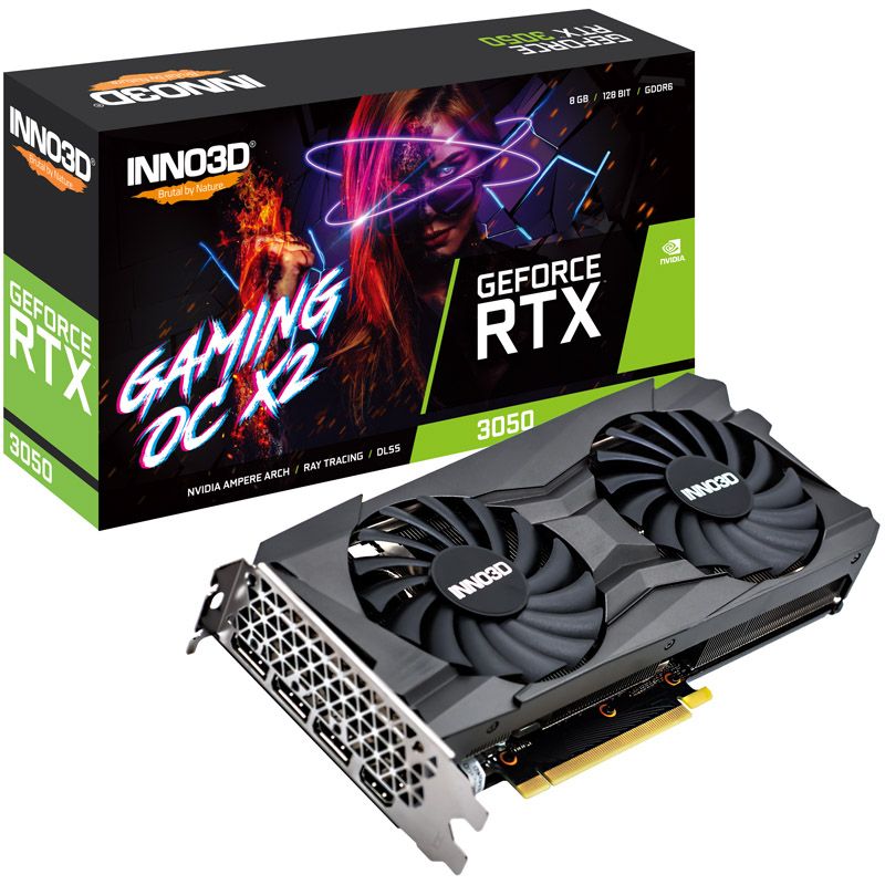 Inno3d Geforce Rtx 3050 Gaming Oc X2 8192 Mb Gddr6