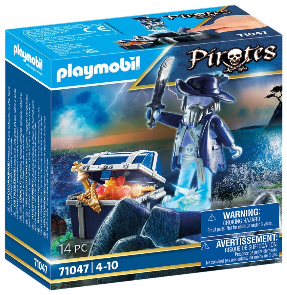 Playmobil Pirates 71047 Pirate Fantôme Et Trésor