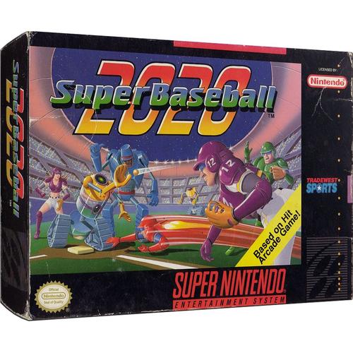 Super Baseball 2020 Version Usa Super Nintendo