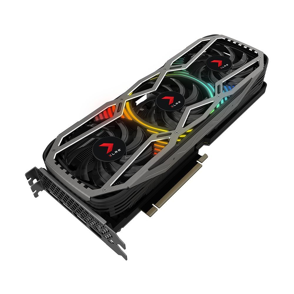 PNY RTX 3070 Ti 8GB XLR8 Gaming REVEL Edition NVIDIA GeForce RTX 3070 Ti 8 Go GDDR6X Neuf - vue 4