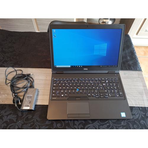 Dell Latitude 5580 - Core I5 7300U / 2.6 Ghz - Win 10 Pro 64 Bits - 8 Go Ram - 500 Go Hdd - 15.6" 1920 X 1080 (Full Hd) - Hd Graphics 620 - Wi-Fi, Bluetooth - Technologie Intel Vpro - Noir - Bts