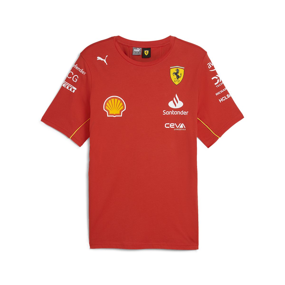 t-shirt ferrari scuderia officiel formule 1 homme rouge - XL