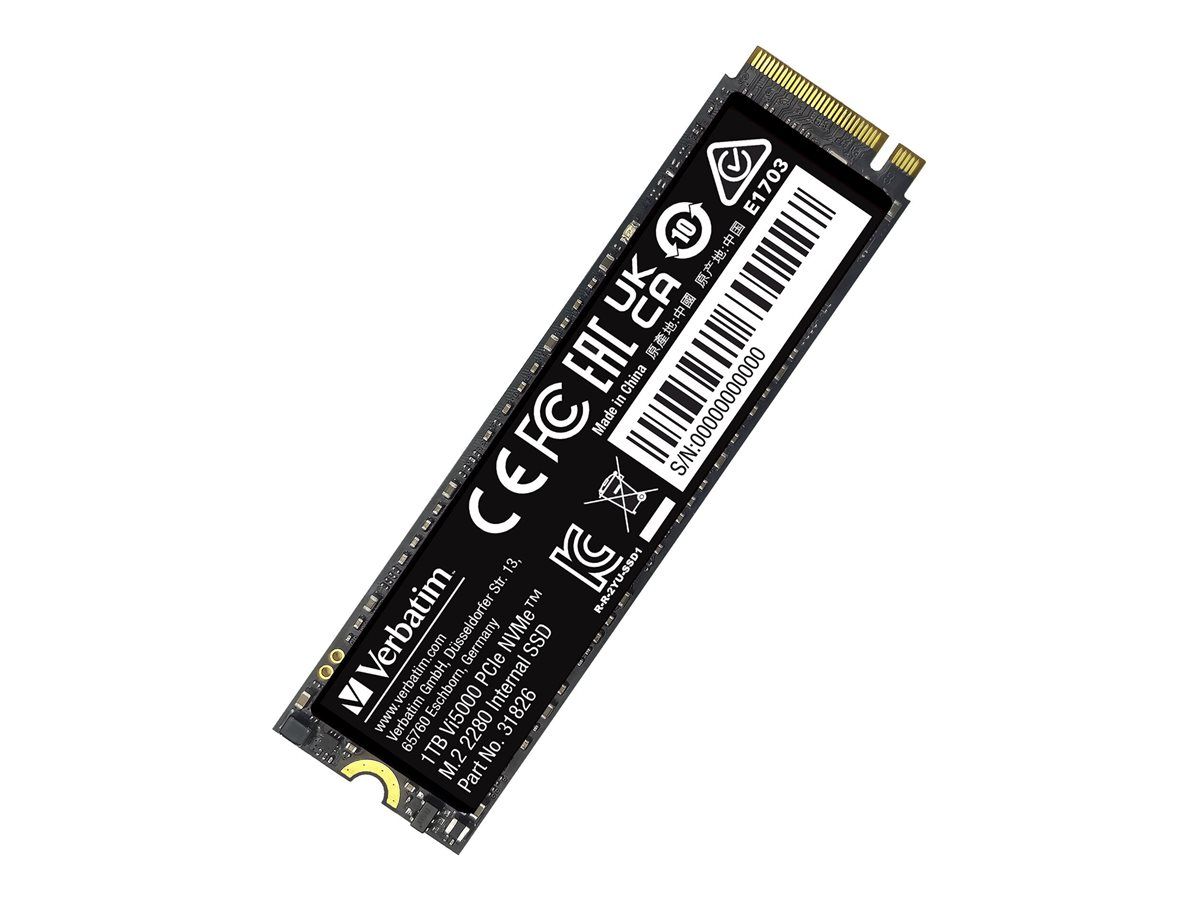 Verbatim Vi5000 .2 PCI Express 4.0 NVMe 3D NAND Neuf - vue 8