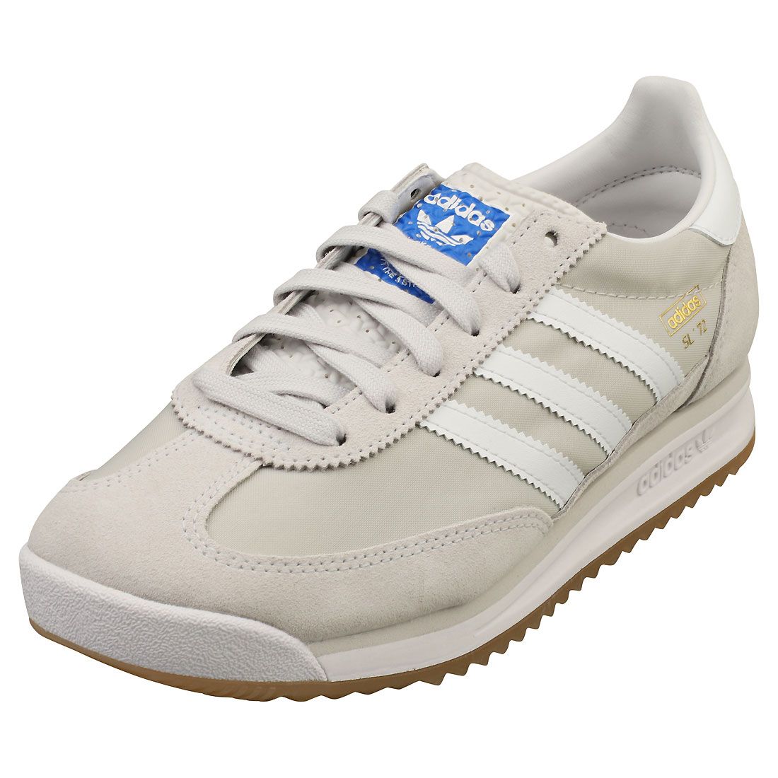 Adidas Sl 72 Rs Pour Hommes - Baskets Décontractées En Suédé Gris Blanc - 39 1/3