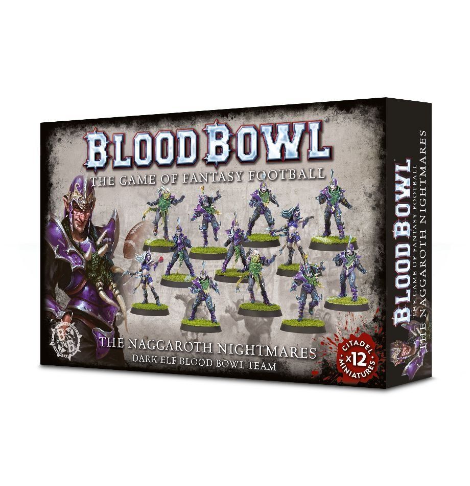 Games Workshop The Naggaroth Nightmares Elf Blood Bowl Team