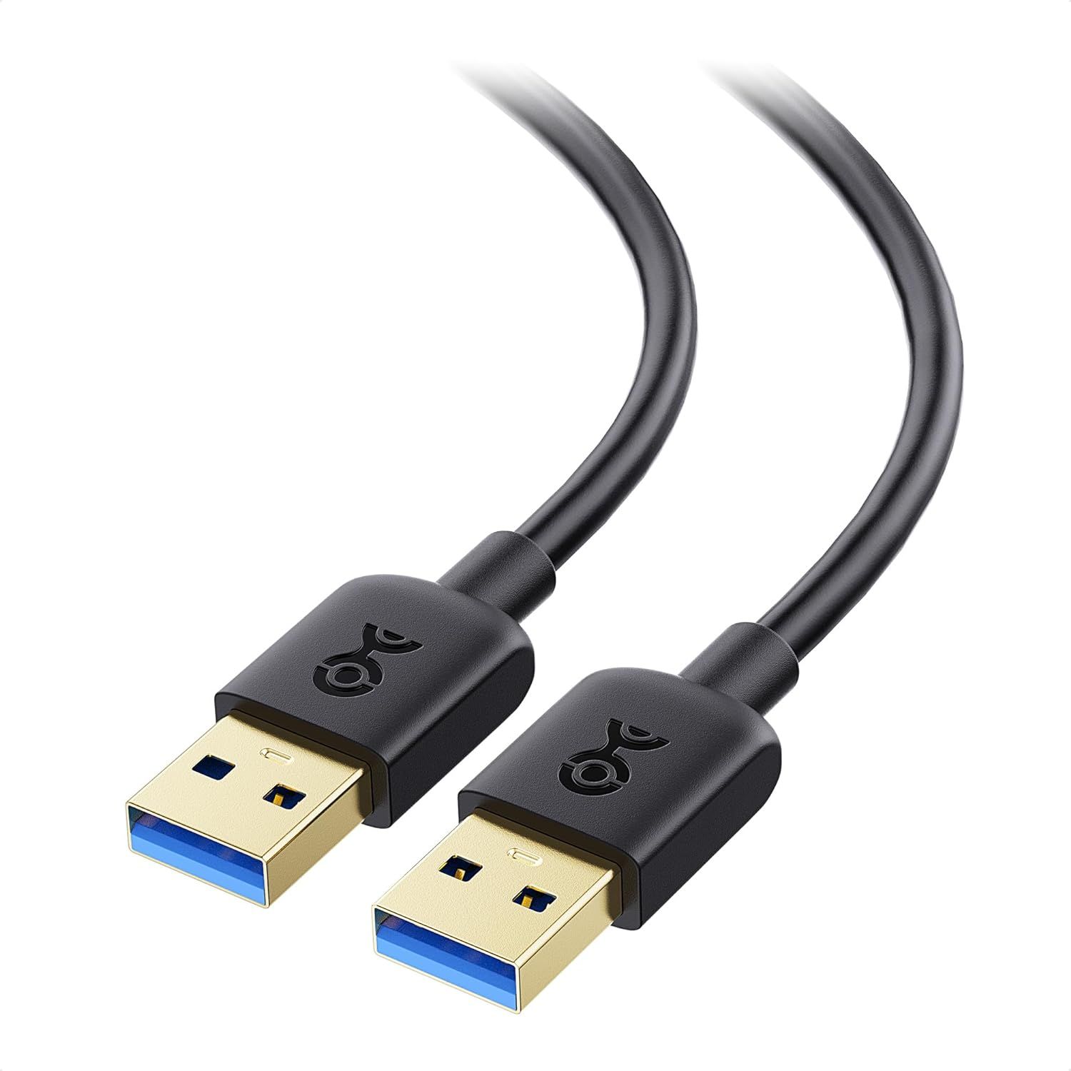 Câble USB Male Male 3m Câble USB USB 3.0 Long (câble USB vers USB mâle vers mâle) Noir