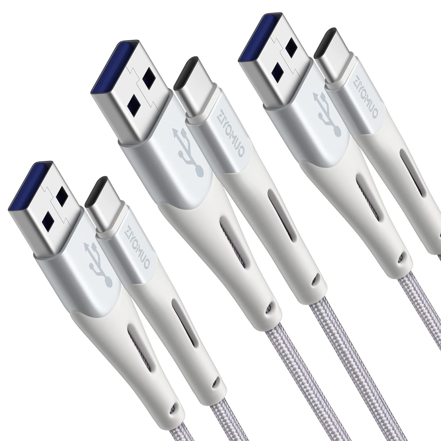 Câble USB C[Lot de 3,1m+1m+1m],câbles USB,Cable USB C Charge Rapide,Cable USB C Vers USB C,USB A Vers USB C,Compatible Samsung,Huawei P20,Cable Charge Rapide,USB C Cable,Samsung S21,S22,S23 ultra