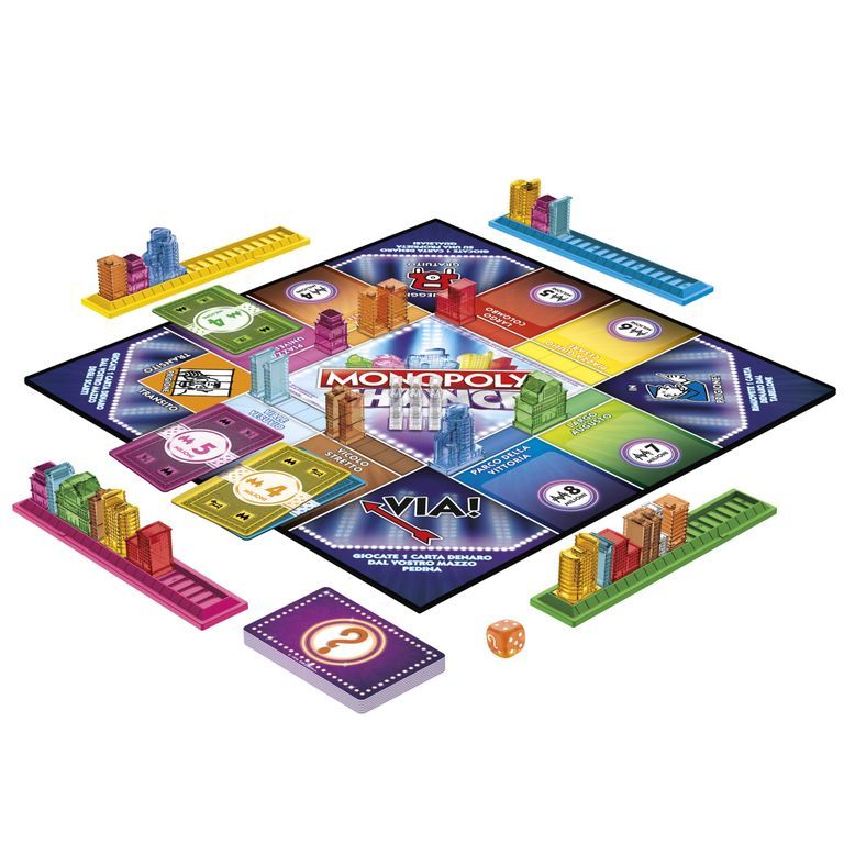 Monopoly Chance Hasbro Jeux - vue 3
