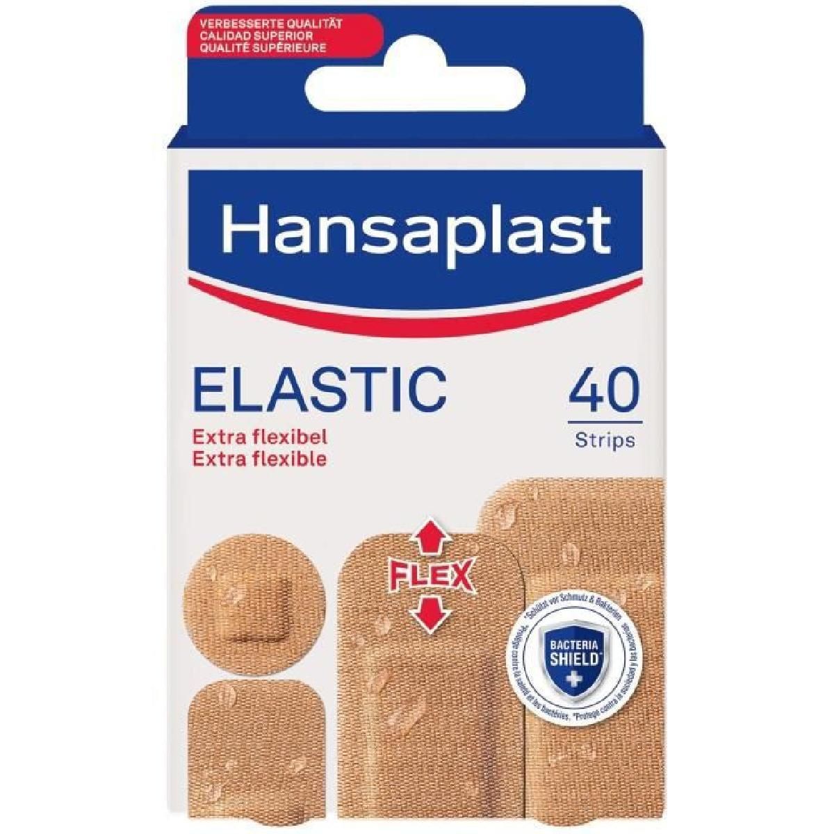 Hansaplast - Hansaplast Pansements Elastic X40
