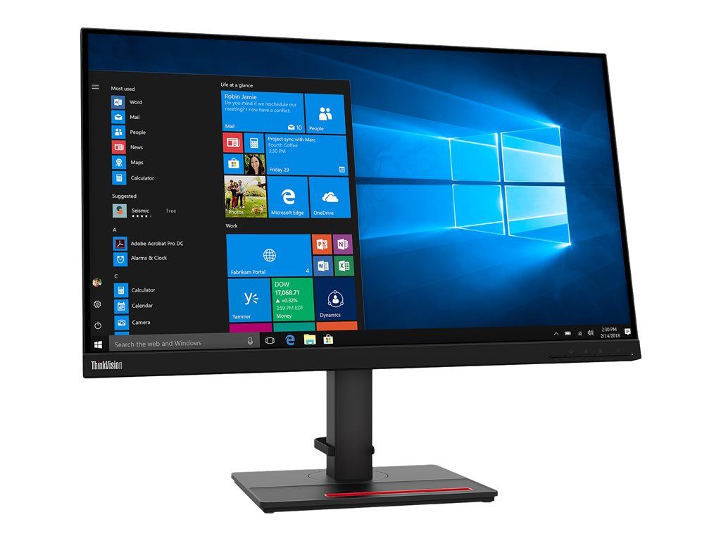 Lenovo TST27q 20 C19270QT0 27inch Monitor - vue 5