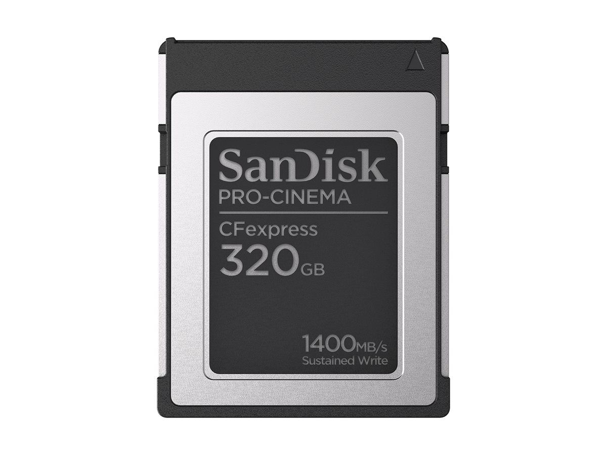 SanDisk PRO-CINEMA - Carte mémoire flash - 320 Go - CFexpress de type B