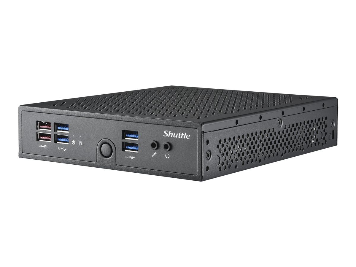 Shuttle XPC slim Barebone DS50U3 Intel i3 2x LAN 1x 2.5Gbit 1x 1Gbit 1xCOM 1xHDMI 1xDP 1x VGA fanless fonctionnement permanent 247 Neuf - vue 4