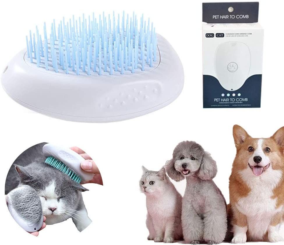 Comparer les prix de Brosse Pour Chien Chat,Brosse Pour Chien Autonettoyante,Brosse Pour Chat,Brosse Peigne Chien,Brosse De Toilettage,Brosse De Toilettage Pour Animaux De Compagnie (Bleu)