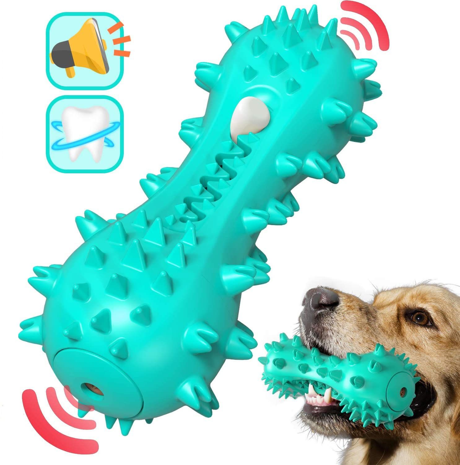 Meilleurs prix pour Brosse A Dent Chien, Jouet À Mâcher Pour Chien, Résistant À La Morsure Bâton De Nettoyage Des Dents En Caoutchouc Pour Petits Et Moyens Chiens (Bleu)