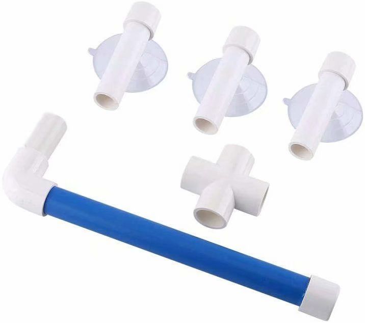 Comparer les prix de Perchoir De Perroquet Pliable Oiseaux Salle De Bain Barre Perches 3 Ventouse Fenêtre Baignoire Wall Patte Meuleuse Stand Jouet
