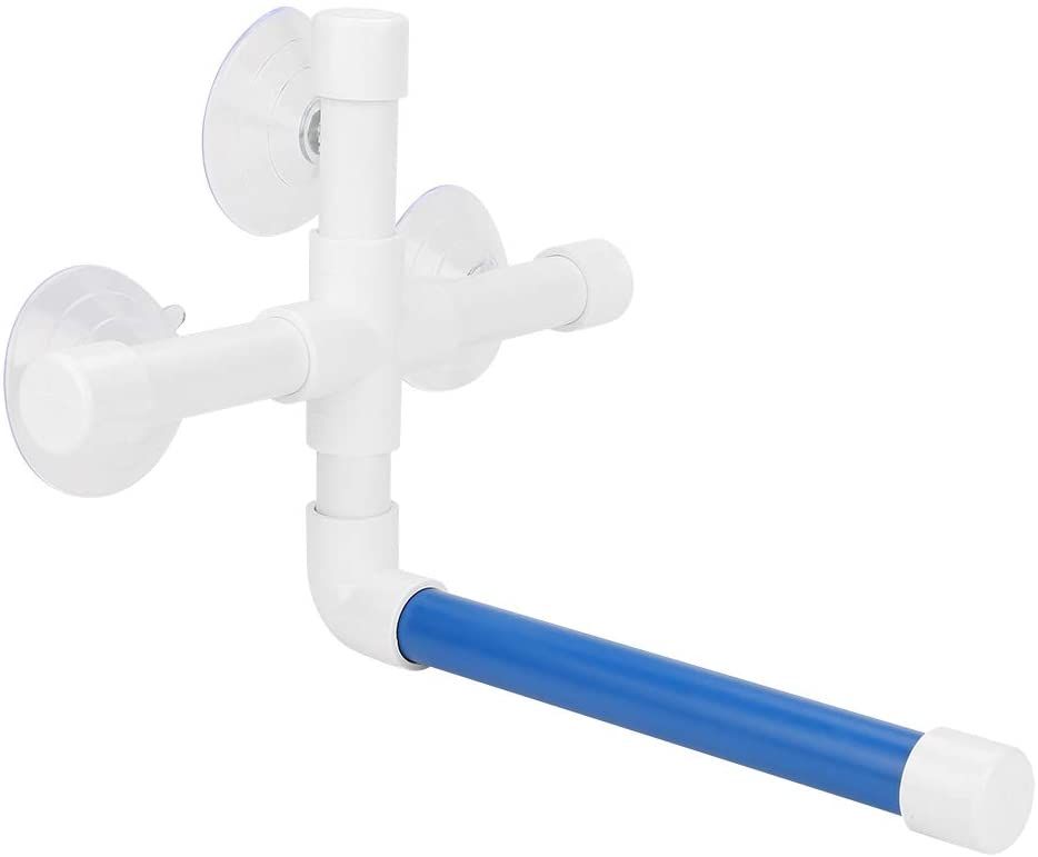 Meilleurs prix pour Perchoirs De Douche D'oiseaux, Support De Table Mural En Plastique Avec 3 Ventouses Pour Perroquet Oiseau Ara Cacatoès Africain Grays Perruche Perruche Prenant Un Jouet Pour Se Percher