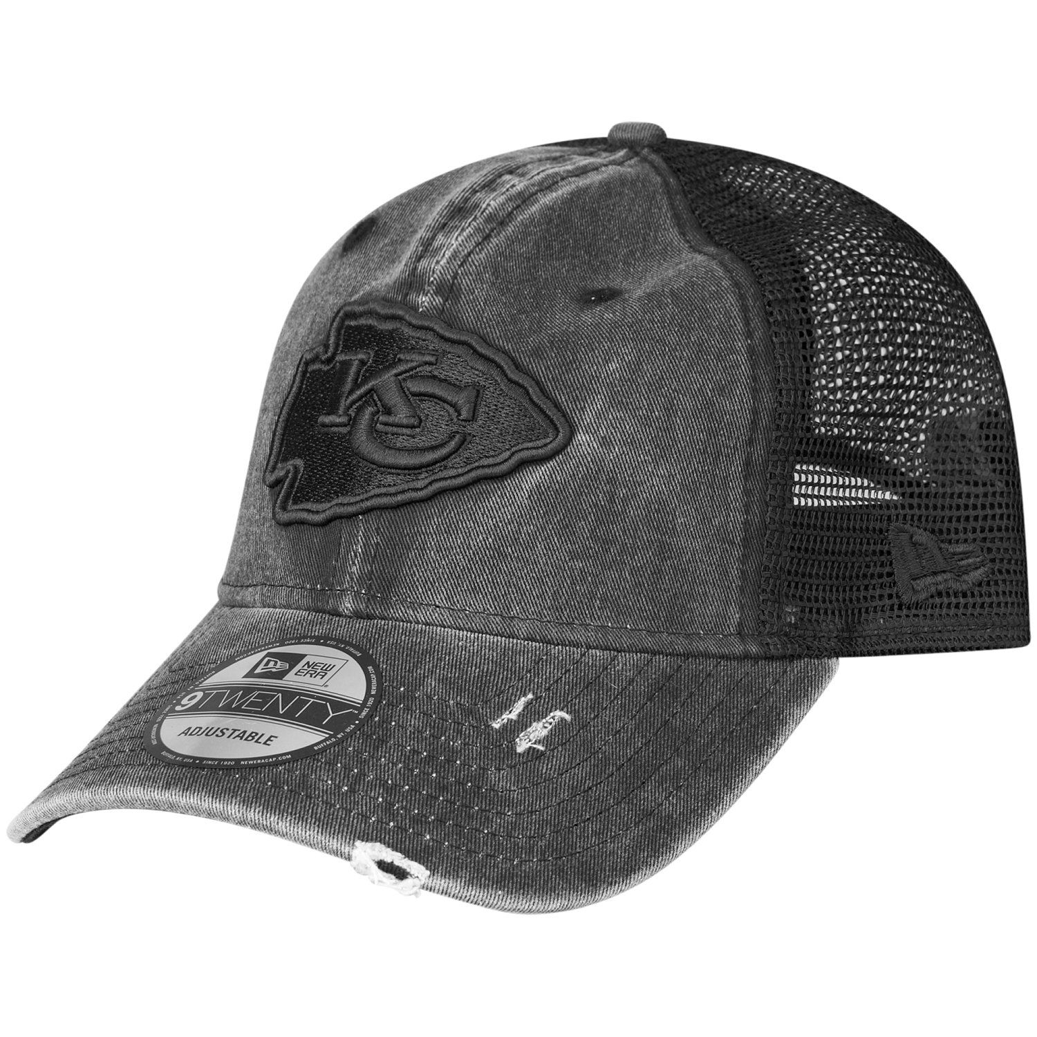 New Era 9twenty Trucker Cap Washed Kansas City Chiefs