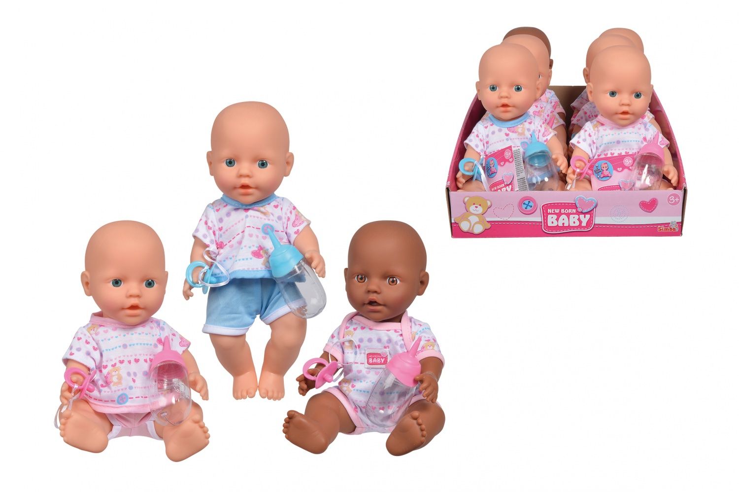 Poupees Nbb Poupon 30cm Asst Pres