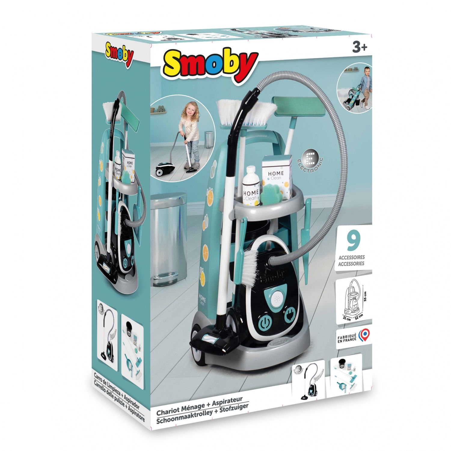 Smoby Kit de Nettoyage 330316 - vue 5