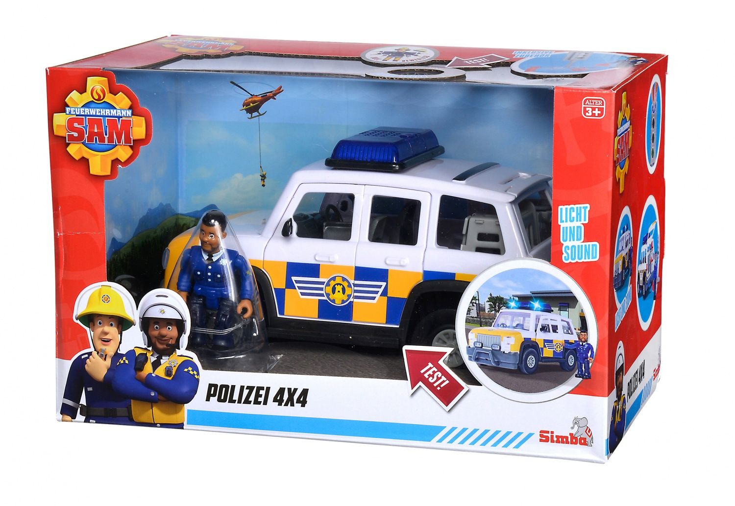 Sam Le Pompier Slp 4x4 Police