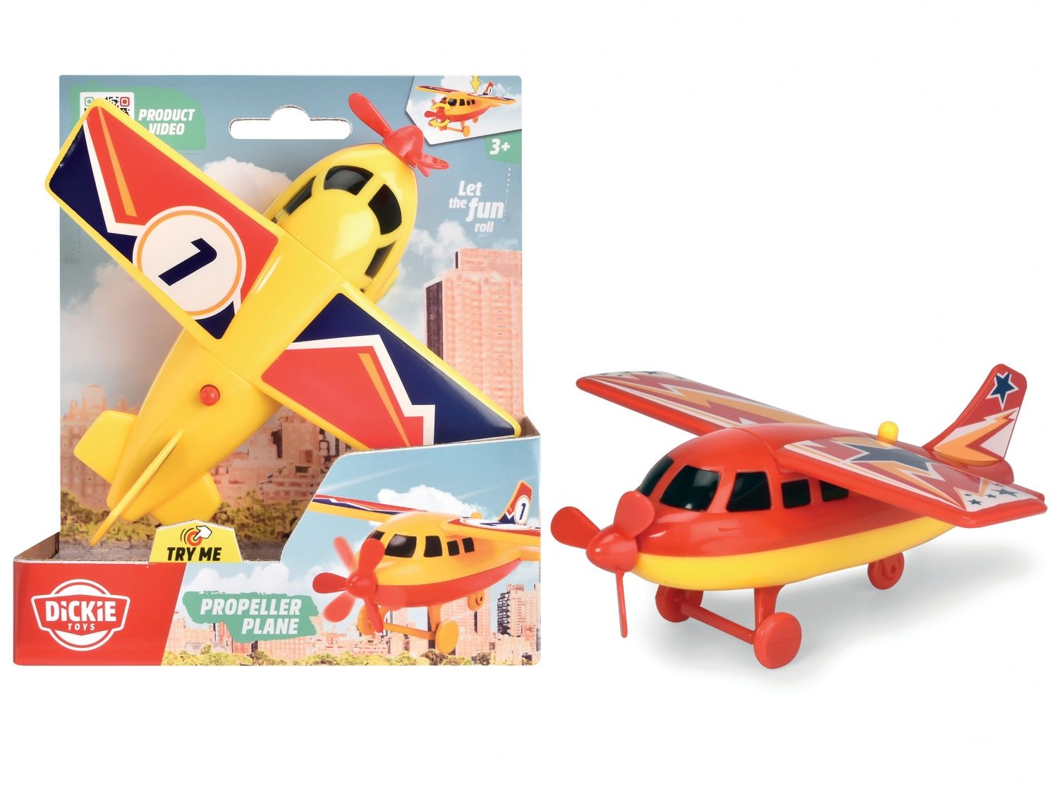 Gamme Dickie Dickie Avion Asst 14cm