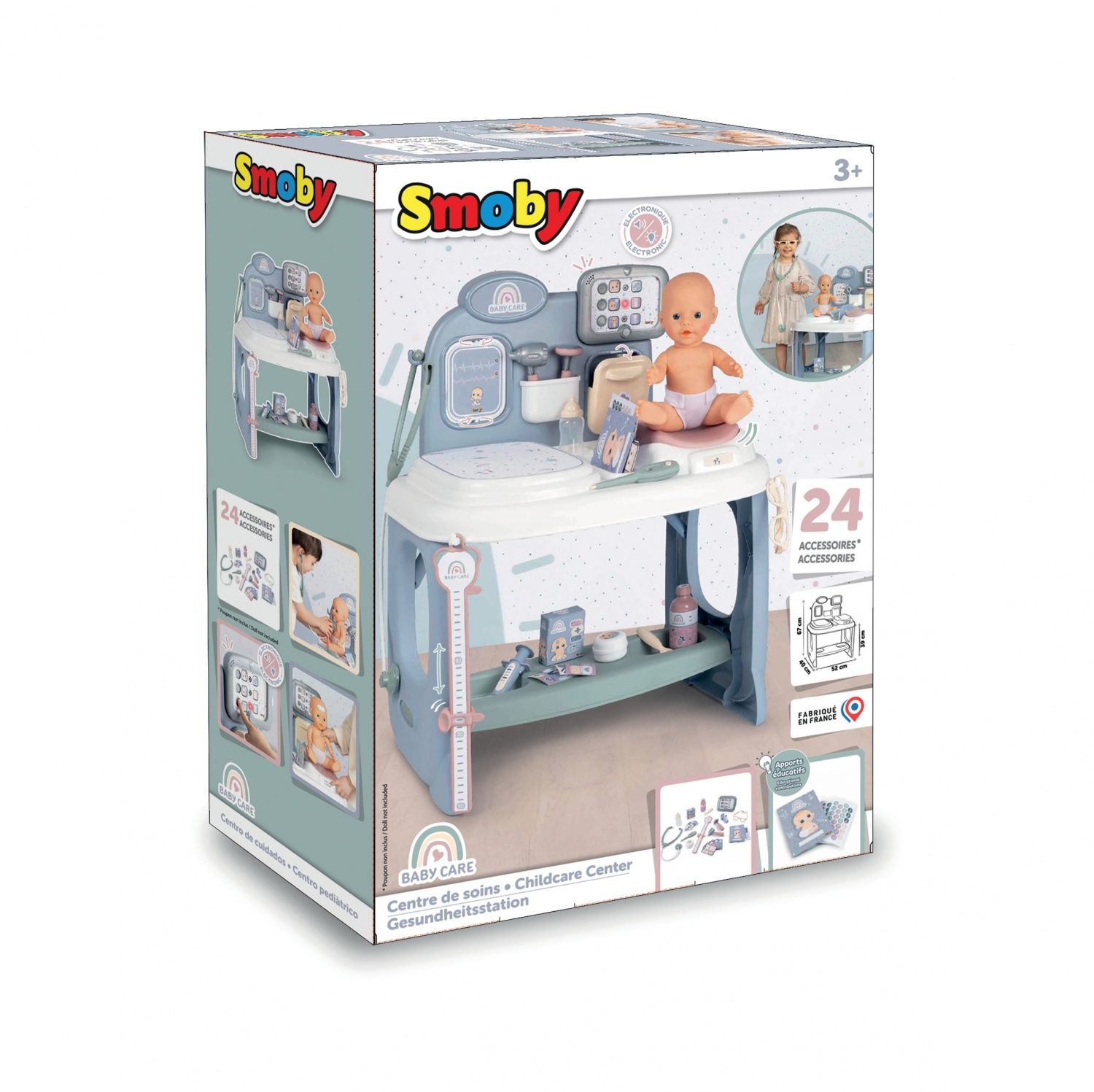 Centre de soins Smoby Baby Care