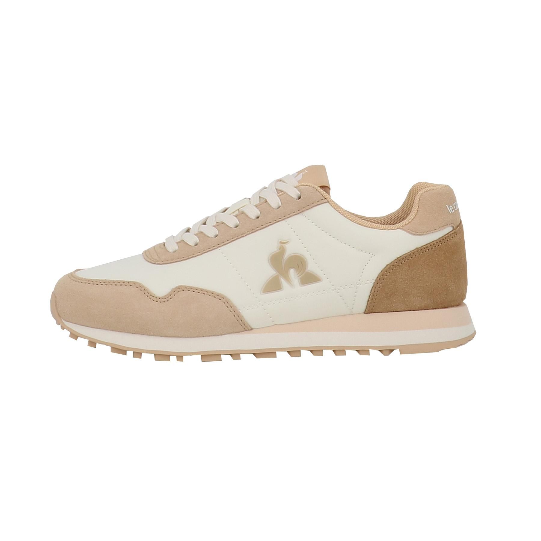 Chaussures Basses Cuir Ou Simili Le Coq Sportif Astra 2 W TofuFrosted Almond