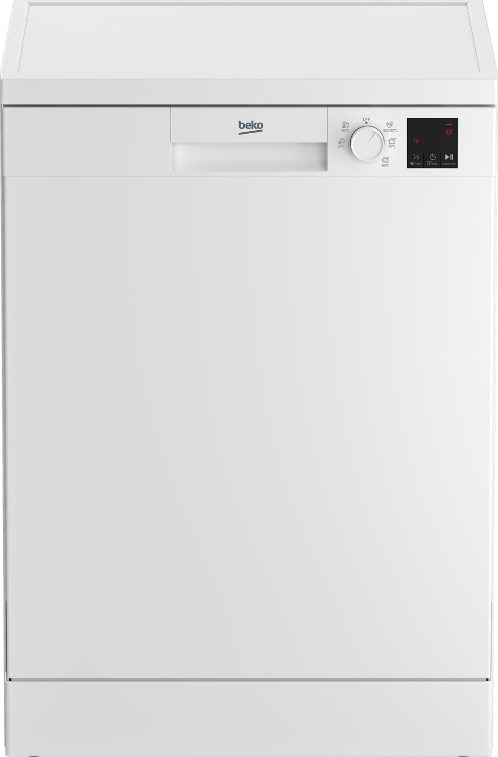 Beko b300 DVN05C30W - Lave vaisselle Blanc - Pose libre - largeur : 59.8