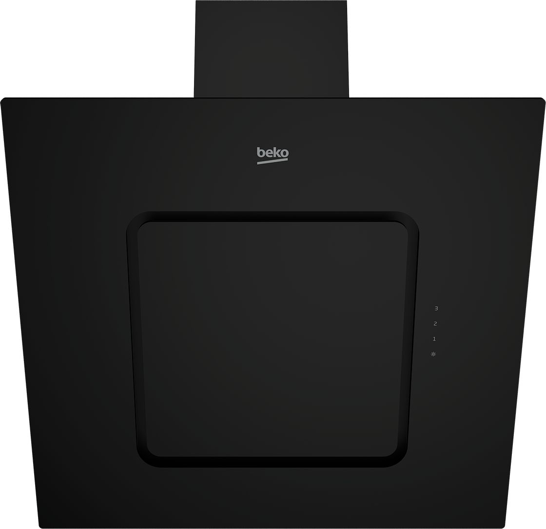 BEKO Hotte décorative 60 cm 537 m3h HCA62540B - vue 2