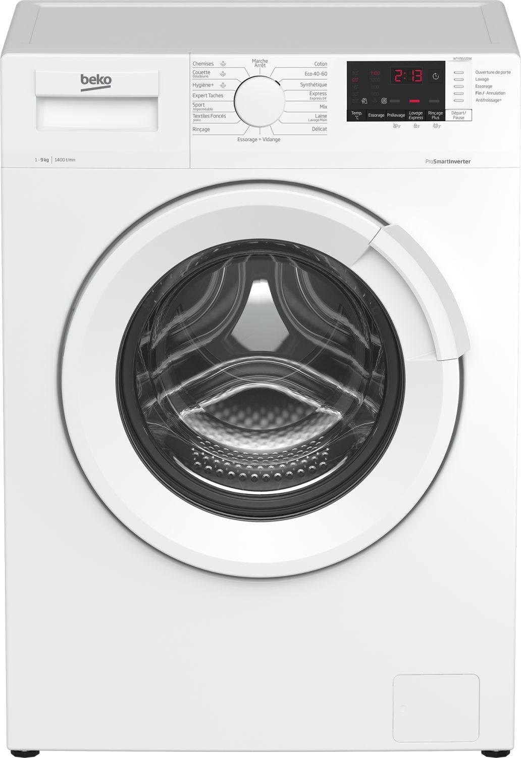 BEKO WTV95220W - vue 3