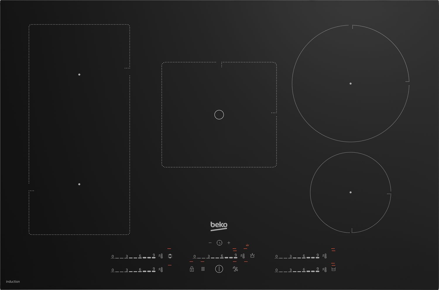 Table de cuisson encastrable Beko HII85770UFT