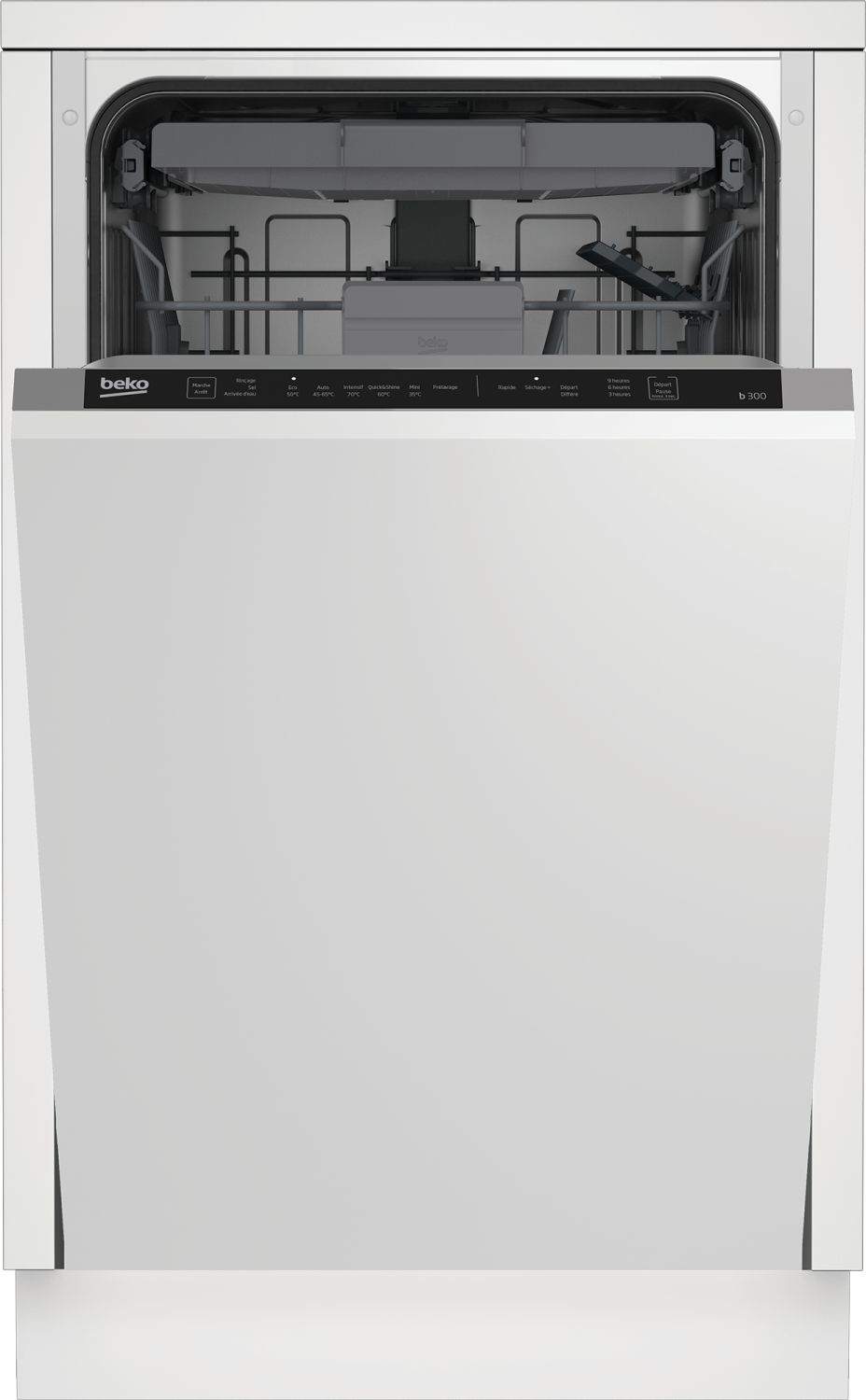 BEKO lave vaisselle tout intégrable 45 cm 47 dB 11 couverts KDIS28122 - vue 5