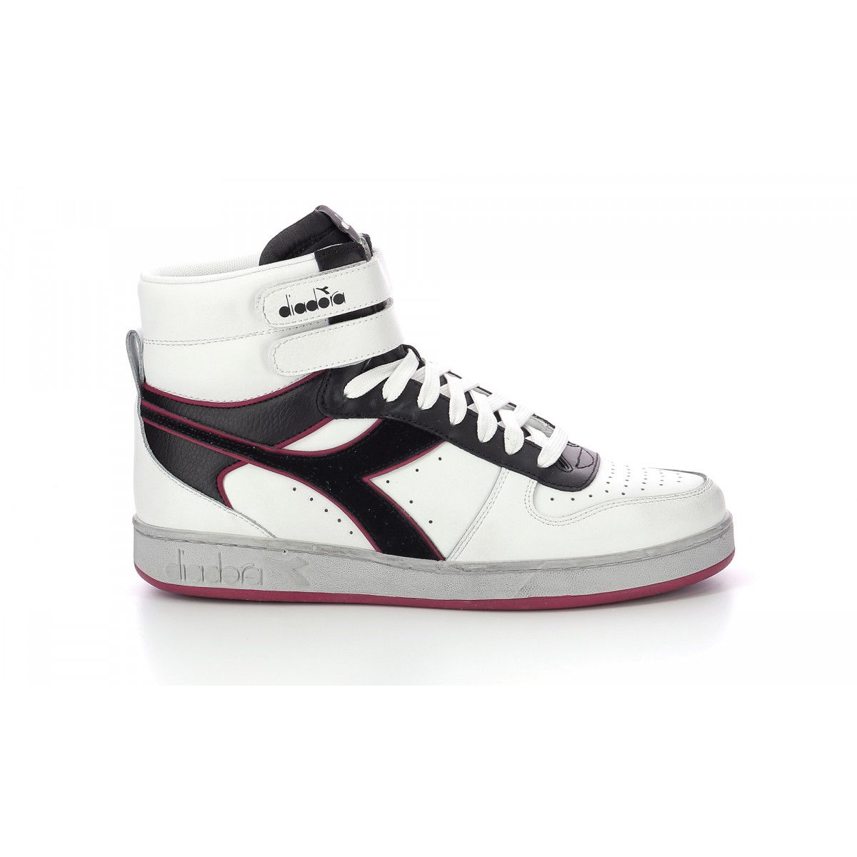 Baskets Diadora 501.178566 01 C5019 granata - vue 2