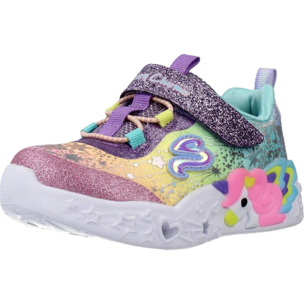 Baskets basses enfant Skechers Unicorn Charmer Twilight Dream - vue 2