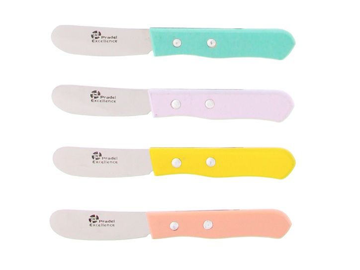 Pradel Excellence Lot De 4 Tartineurs 3158077005248 Beurre Confiture Petit Dejeuner Knife Knive Coupe Ustensile Cuisine Set Pack Discount Comasound Kartel Csk Online